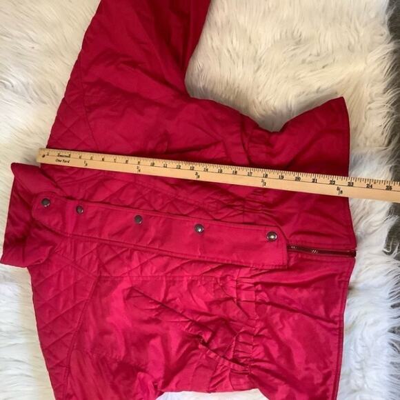 Nordica Size 6 Red Puffy Coat Vintage Winter Warm Snowmobile Snowboard Skiing - Picture 9 of 15